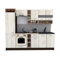 Bucatarie COSSY NEW 250 B1 Wenge / Decor K001